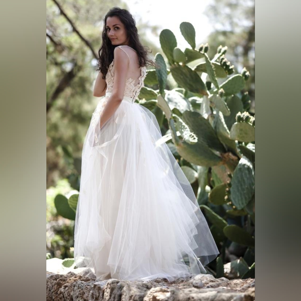 BHLDN Inspired Applique Dress